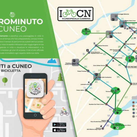 Mappa percorsi METROMINUTO